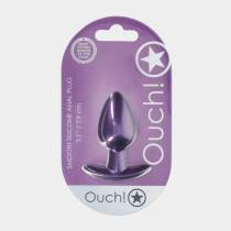 PLUG SILICONE MEDIUM - METALLIC PURPLE