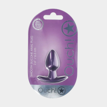 PLUG SILICONE SMALL - METALLIC PURPLE