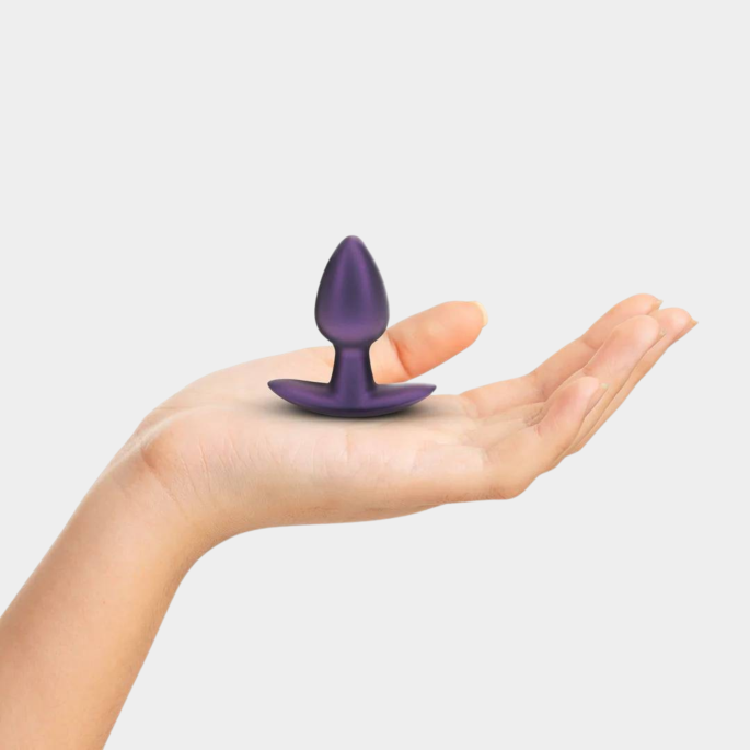 PLUG SILICONE SMALL - METALLIC PURPLE