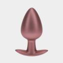 PLUG SILICONE LARGE - GOLD ROSE
