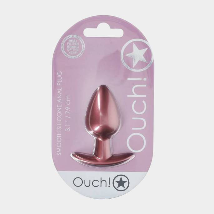 PLUG SILICONE MEDIUM - ROSE GOLD