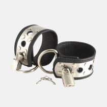 MENOTTES CUIR+MÉTAL CADEANSSABLES