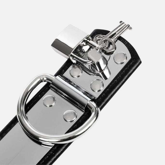 MENOTTES CUIR+MÉTAL CADEANSSABLES