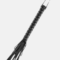 MARTINET 12 LANIÈRES TRESSÉES NOIR