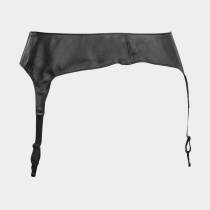 PORTE JARRETELLE CUIR LACET