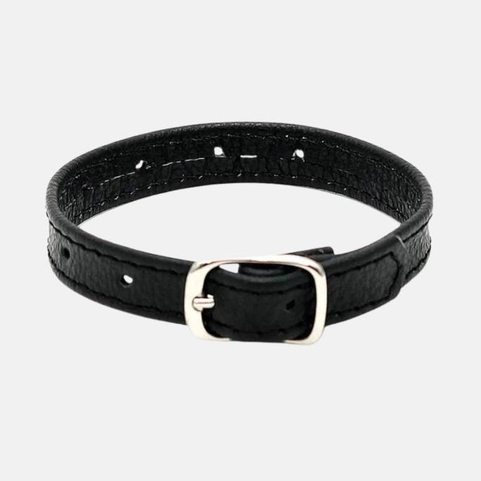 COCKRING CUIR RÉGLABLE BOUCLE