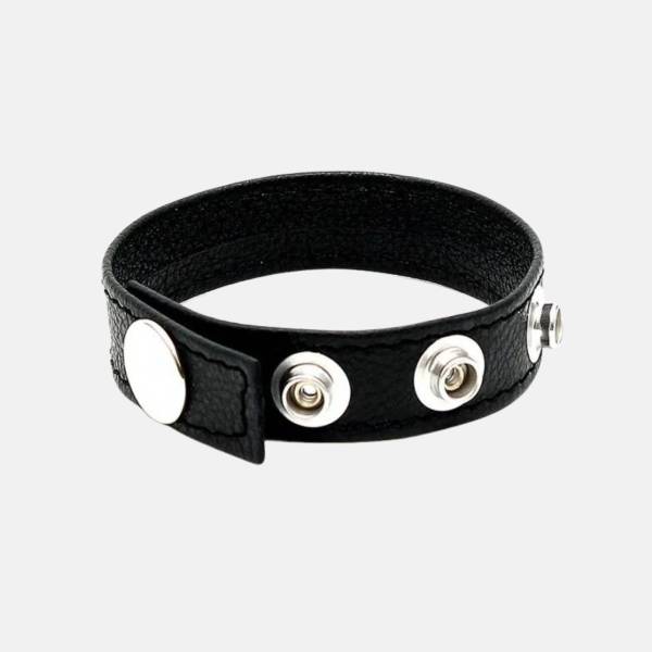 COCKRING CUIR PRESSION (13-15-17-19CM)