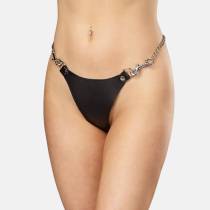 STRING CUIR CHAINES AMOVIBLES T.U