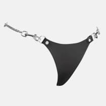 STRING CUIR CHAINES AMOVIBLES T.U