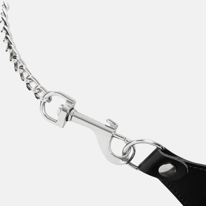 STRING CUIR CHAINES AMOVIBLES T.U