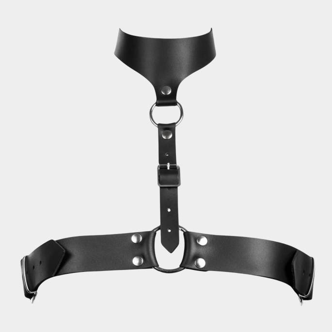 HARNAIS CUIR POITRINE T.U