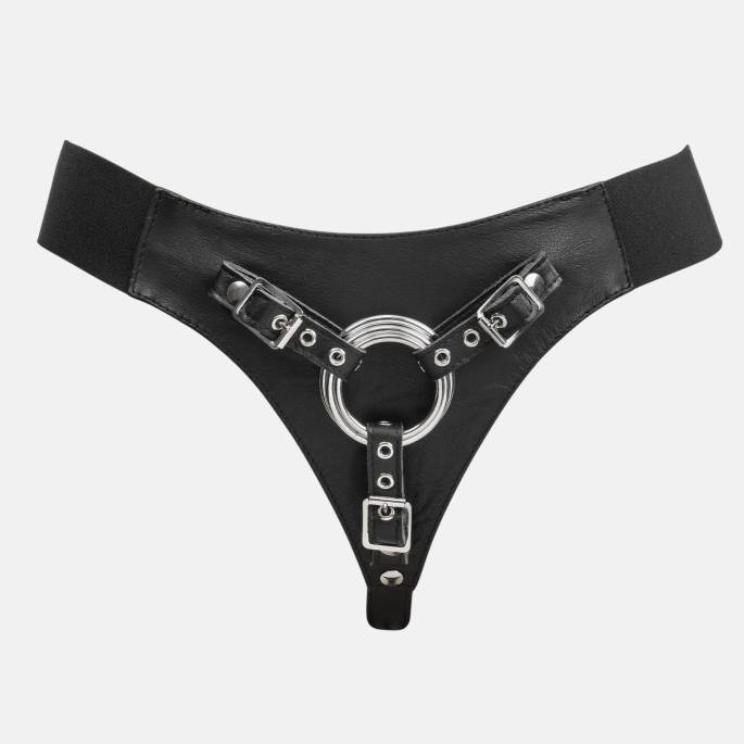HARNAIS GODE CUIR CEINTURE ÉLASTIQUE