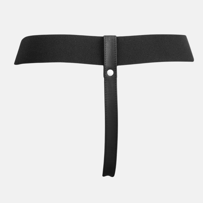HARNAIS GODE CUIR CEINTURE ÉLASTIQUE