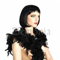 BOA DE PLUMAS NEGRA