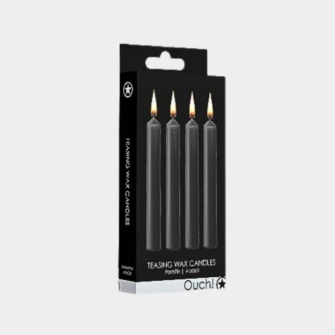 Minis bougies cire noir