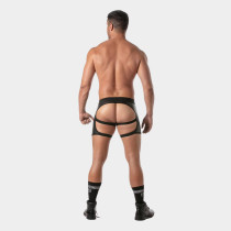 Shorty chaps faux cuir