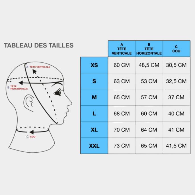 Cagoule en latex noir