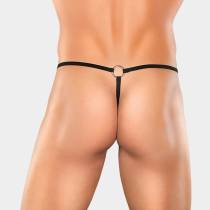 String ficelle homme avec anneau frontal – Male Power