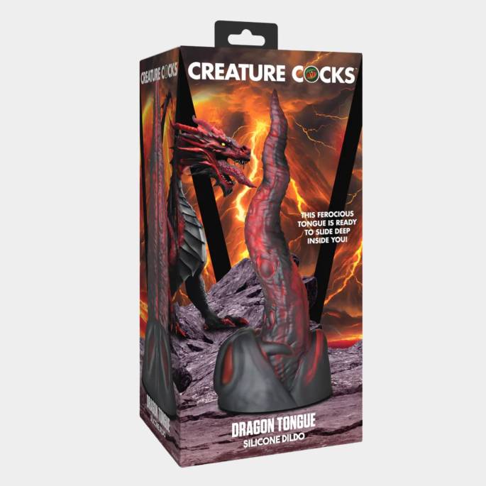 Dildo Silicone - Dragon Tongue - Creature Cocks