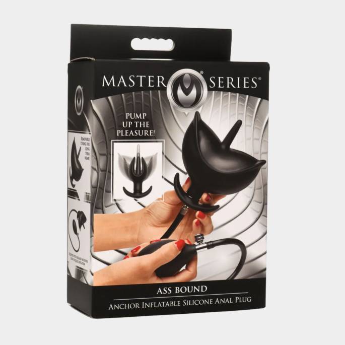 Bad Buoy Anchor – Plug anal gonflable ancre silicone noir