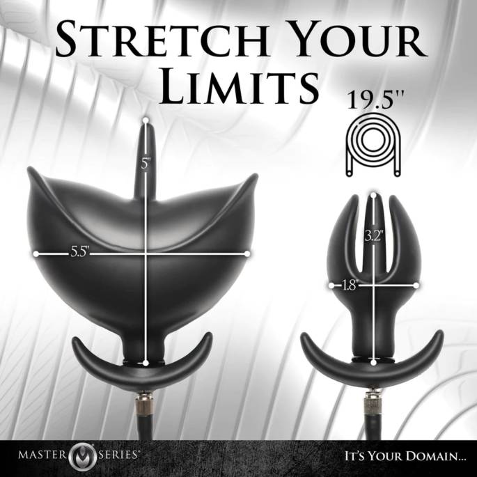 Bad Buoy Anchor – Plug anal gonflable ancre silicone noir