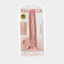 RealRock - Gode Réaliste XXL 25,5 cm Ventouse et Harnais