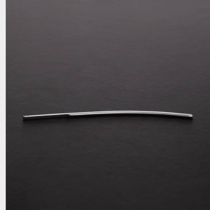 Dilatateur Urétral Métal 4 mm – Tige Urétrale BDSM Acier Inoxydable