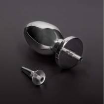 Plug Urétral avec Plug Anal et Tuyau – Fire Hose Acier Inoxydable