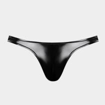 String Wetlook Noir Homme – Male Power