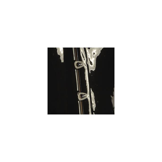 TAILLENBINDER AUS LATEX SCHWARZ