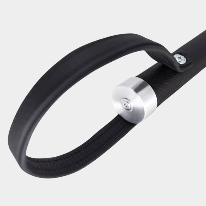 Matraque BDSM cuir noir – truncheon fetish police