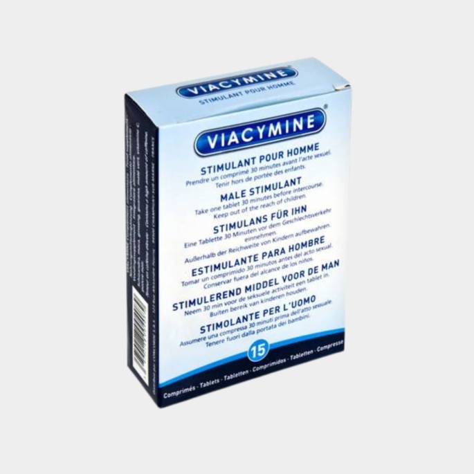 PILLULES STIMULANTES POUR HOMME VIACYMINE (X15)