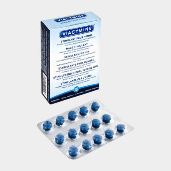 PILLULES STIMULANTES POUR HOMME VIACYMINE (X15)