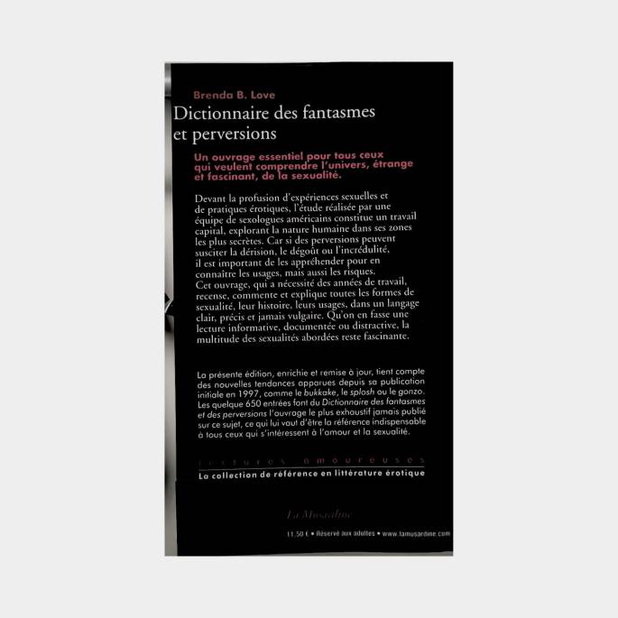 DICTIONNAIRE DES FANTASMES & PERVERSIONS
