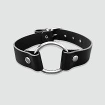 LEDERHALSBAND RING