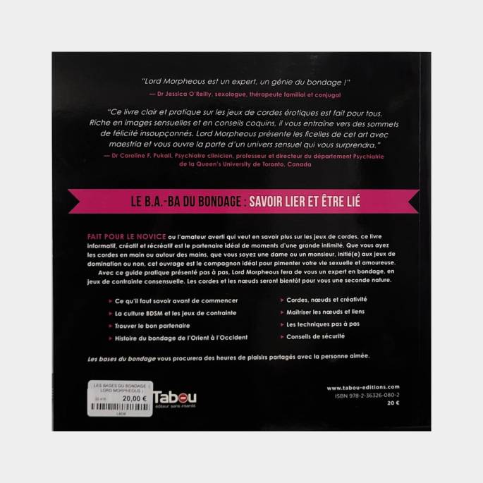 Les bases du bondage - Lord Morpheous