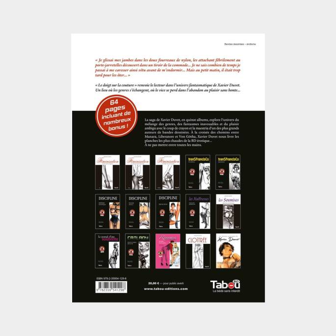 FEMINISATION Le doigt sur la couture - Xavier Duvet