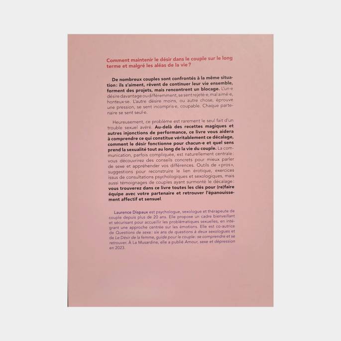 LE DESIR DANS LE COUPLE