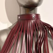 HARNAIS COU FRANGES CUIR