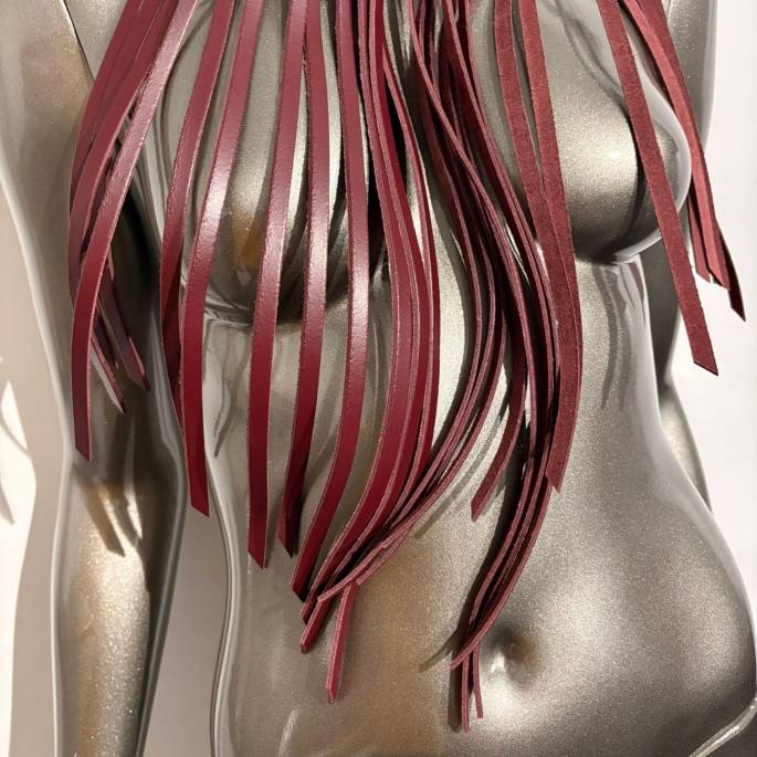 HARNAIS COU FRANGES CUIR