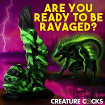 Dildo Monstre Silicone Phosphorescent Creature Cocks Glowzilla
