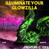 Dildo Monstre Silicone Phosphorescent Creature Cocks Glowzilla