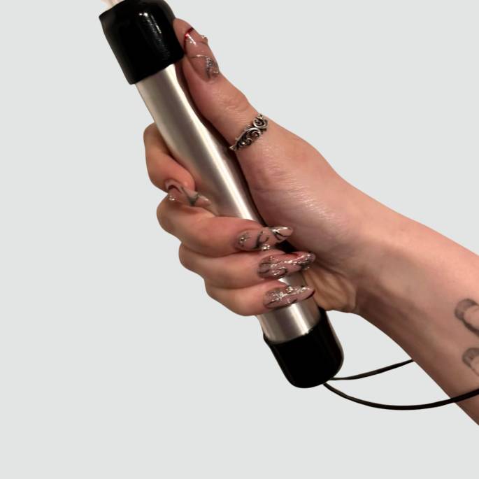 Badine acrylique 4 branches 8mm