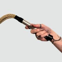 Martinet manche métal boucle corde