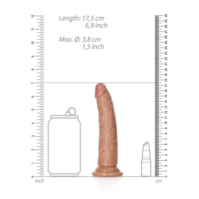 Real rock - Dildo réaliste caramel 15.5cm