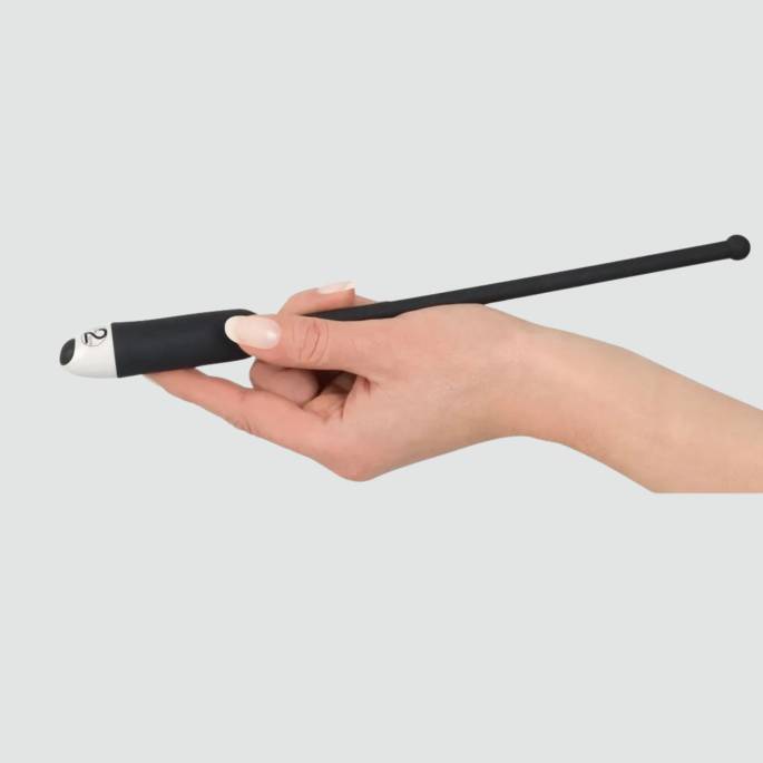 Tige silicone uretrale vibrante (8-11mm)