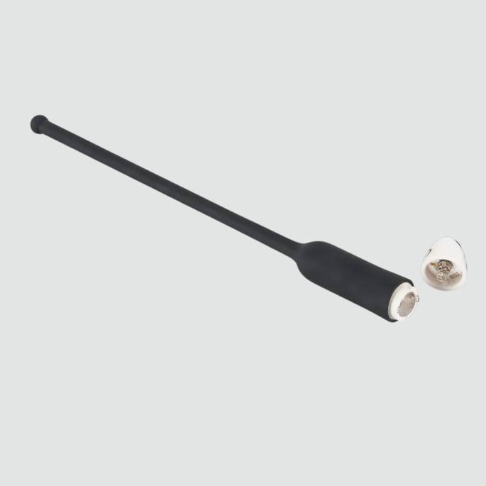 Tige silicone uretrale vibrante (8-11mm)