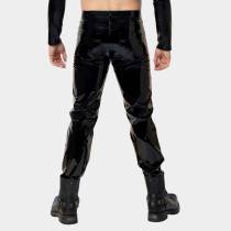 Pantalon Shawn vinyle - Maison Catanzaro