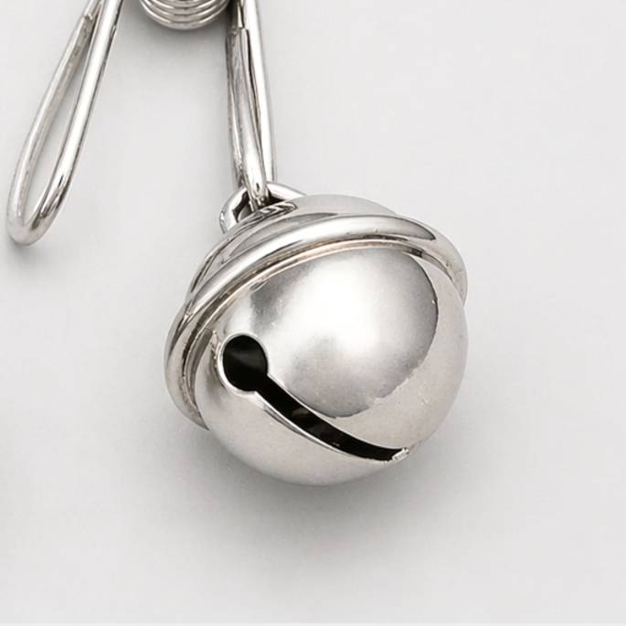 Pinces clochettes en acier inoxidable