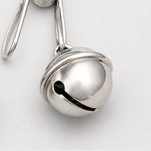 Pinces clochettes en acier inoxidable